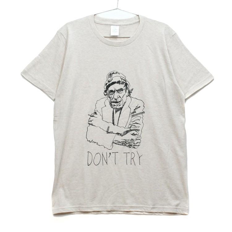 霜降り杢ボディ チャールズ ブコウスキー チナスキー Don T Try Charles Bukowski パンク文学 Tシャツ チャールズ ブコウスキー Bkwsk Ssteemk Donttry Oguoy オグオイ 通販 Yahoo ショッピング