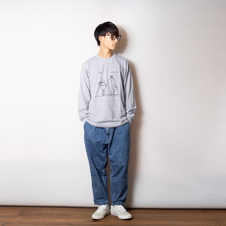 LEON レオン マチルダ 「ok good」 リブロンT (長袖Tシャツ）映画T