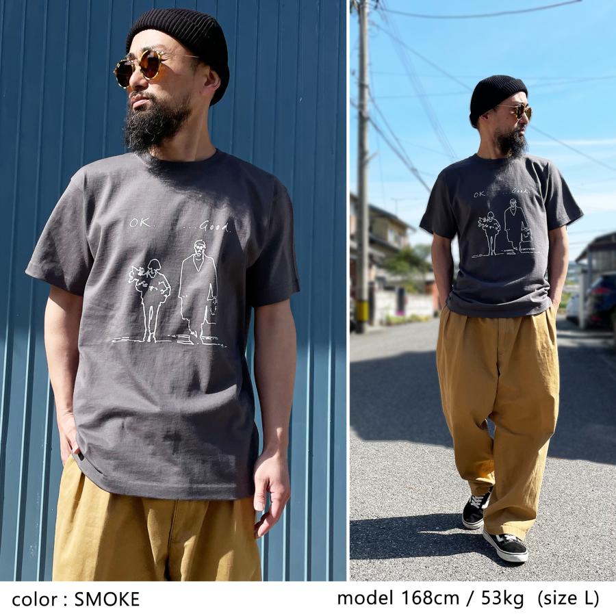 LEON 「ok good」レオンとマチルダ 映画Tシャツ : oguoy-オグオイ