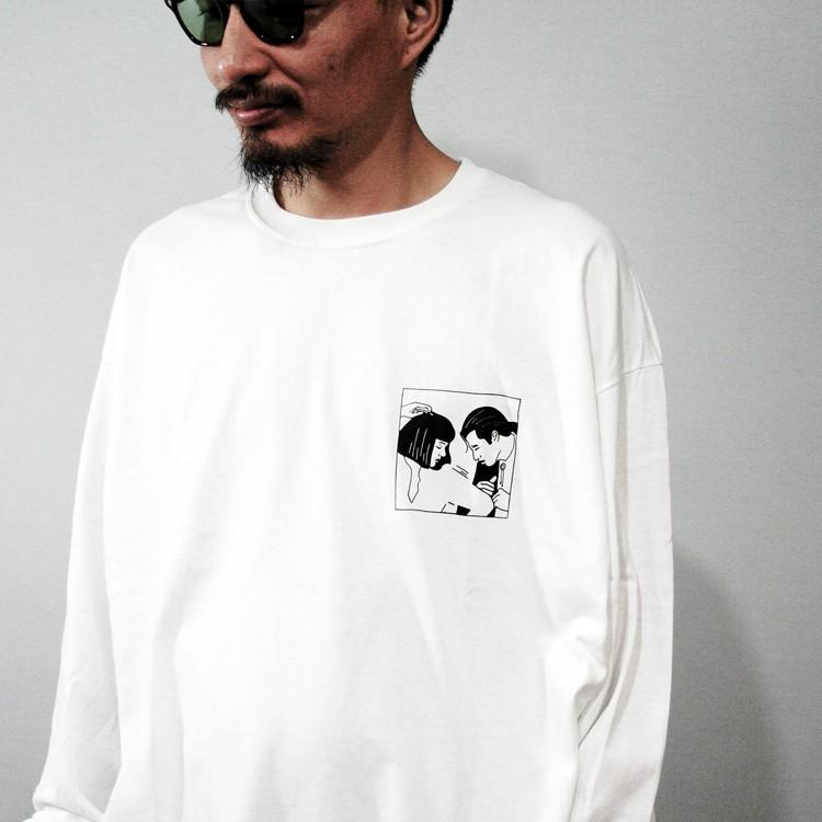 ウィーザー・パルプフィクションロングTシャツおまとめ買い。 パルプフィクション ミア ロンT | jenk
