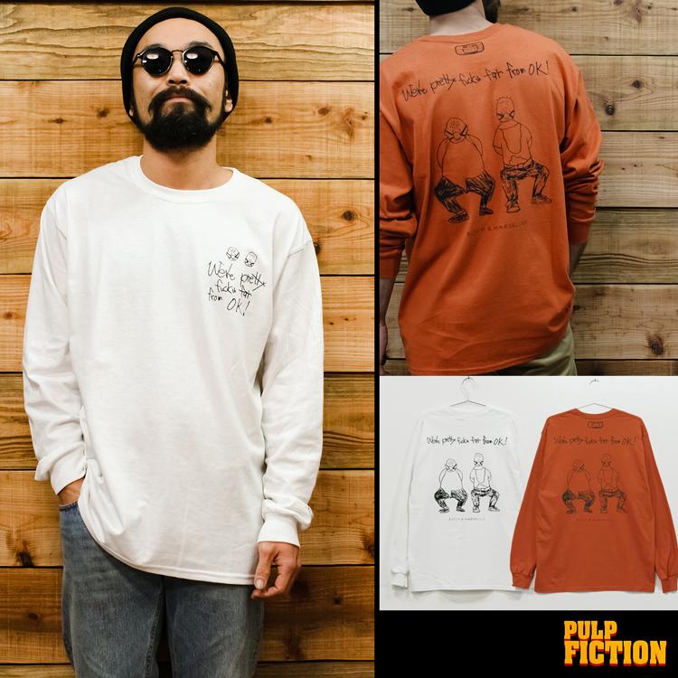 【オフィシャル】パルプ・フィクションPulp Fiction ロングTシャツM 楽天市場】パルプフィクション ロンT 長袖 Tシャツ PULP FICTION