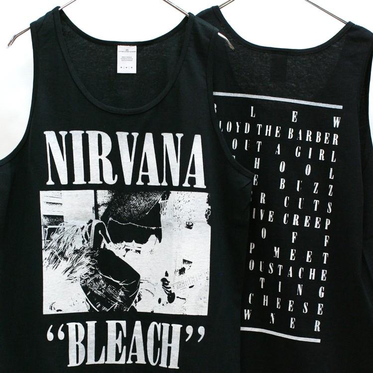 NIRVANA 「ニルヴァーナ」「BLEACH」「ブリーチ」 タンクトップ NIRVANA 「ニルヴァーナ」「BLEACH」「ブリーチ」 タンクトップ