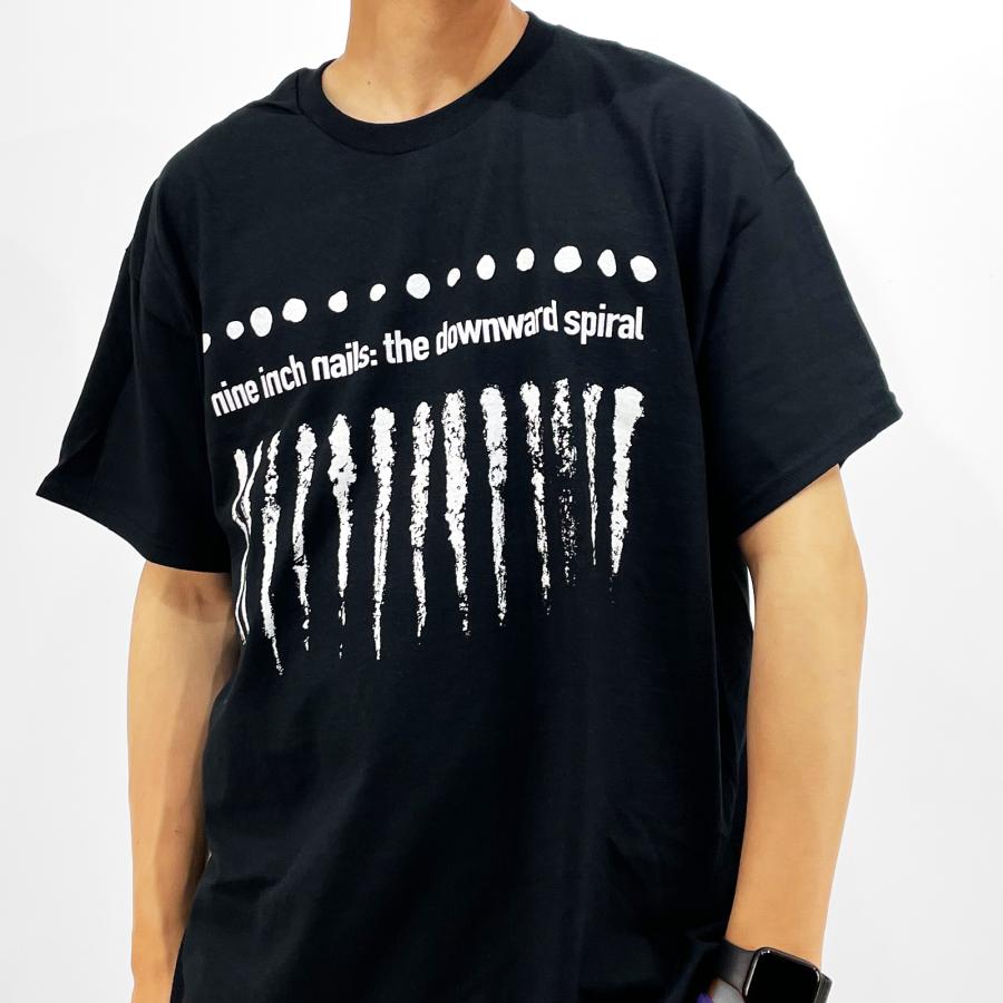 NINE INCH NAILS 「THE DOWNWARD SPIRAL 」「ナインインチネイルズ」 「ザ ダウンワードスパイラル」バンド Tシャツ USA企画 【AmericanApparel 1301】｜oguoy｜03