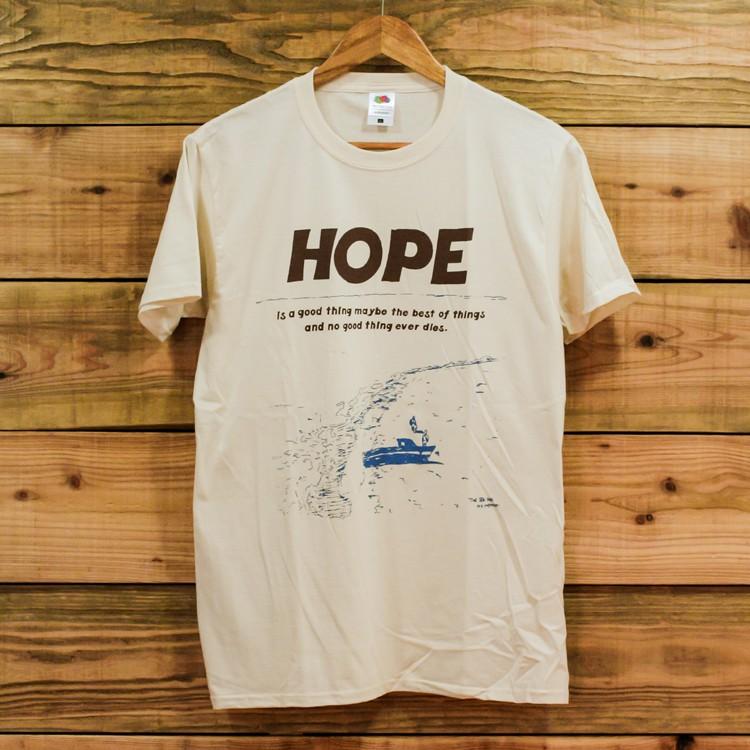 ショーシャンクの空に The Shawshank Redemption「HOPE」 映画 Tシャツ 【FRUIT OF THE LOOM フルーツオブザルーム 】｜oguoy｜09