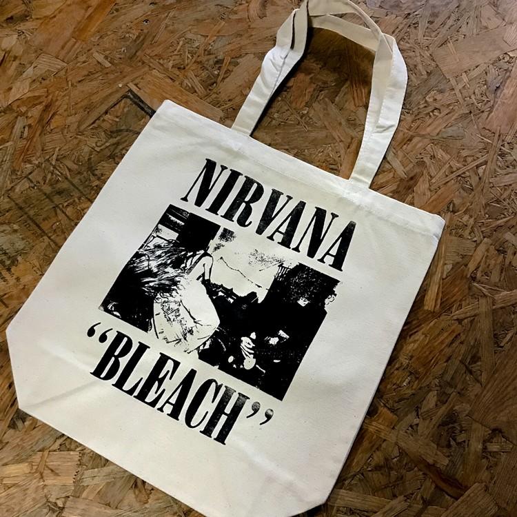 NIRVANA 「BLEACH 」キャンバス トートバッグ 10L ニルヴァーナ