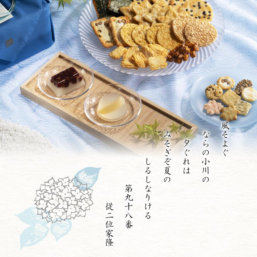食品 お中元 和菓子詰め合わせ 小倉山荘 坂角ゆかり