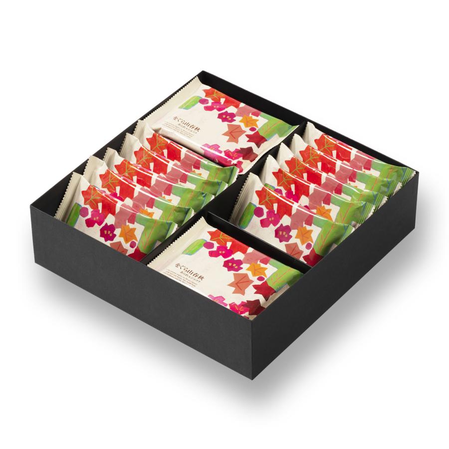 をぐら山春秋 あられ＆ショコラ 化粧箱(大)（16袋）（係数17） : 小倉