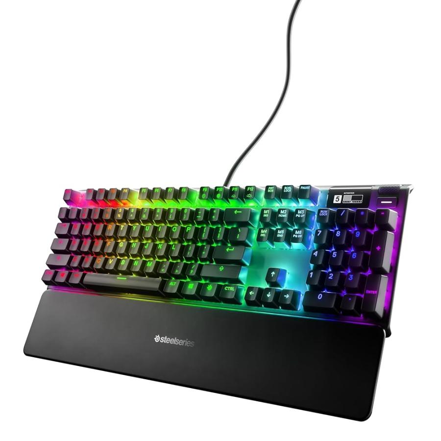 SteelSeries ラピッドトリガー 搭載 ゲーミングキーボード 日本語配列
