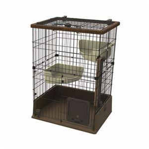 ヤマヒサ ペットケア ネココ 仔猫からのしつけにもぴったりな キャットルームサークル〔ペット用品〕