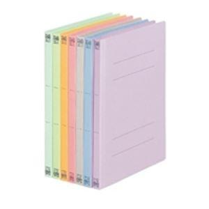 業務用50セット プラス フラットファイル 紙バインダー B5 2穴 文具 ステーショナリー 10