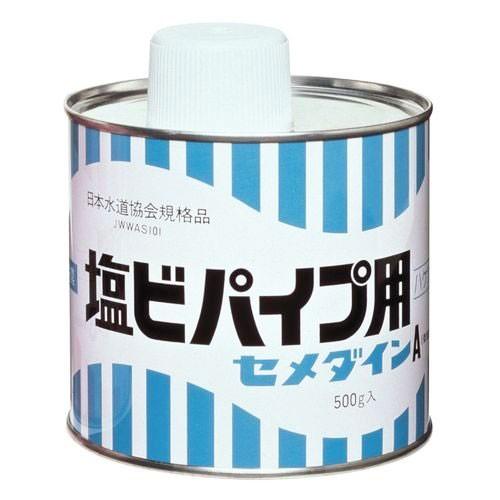 (セメダイン接着剤) 水道管 塩ビパイプ用 500g 日本水道協会｜ogyk
