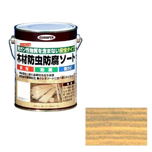 ウッドデッキ 塗料 防虫塗料 防腐剤 アサヒペン 木材防虫防腐ソート 1l 透明 クリア Fs0 おしゃれガーデニング用品館 通販 Yahoo ショッピング