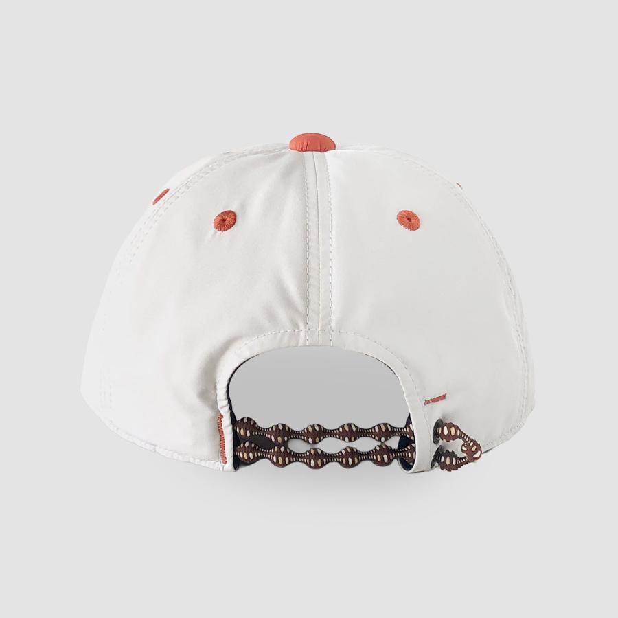 バ バイカラーCAP（WHT） SALE 30%OFF】CATERPP バイカラー キャップ 飛ばない帽子 ストリート