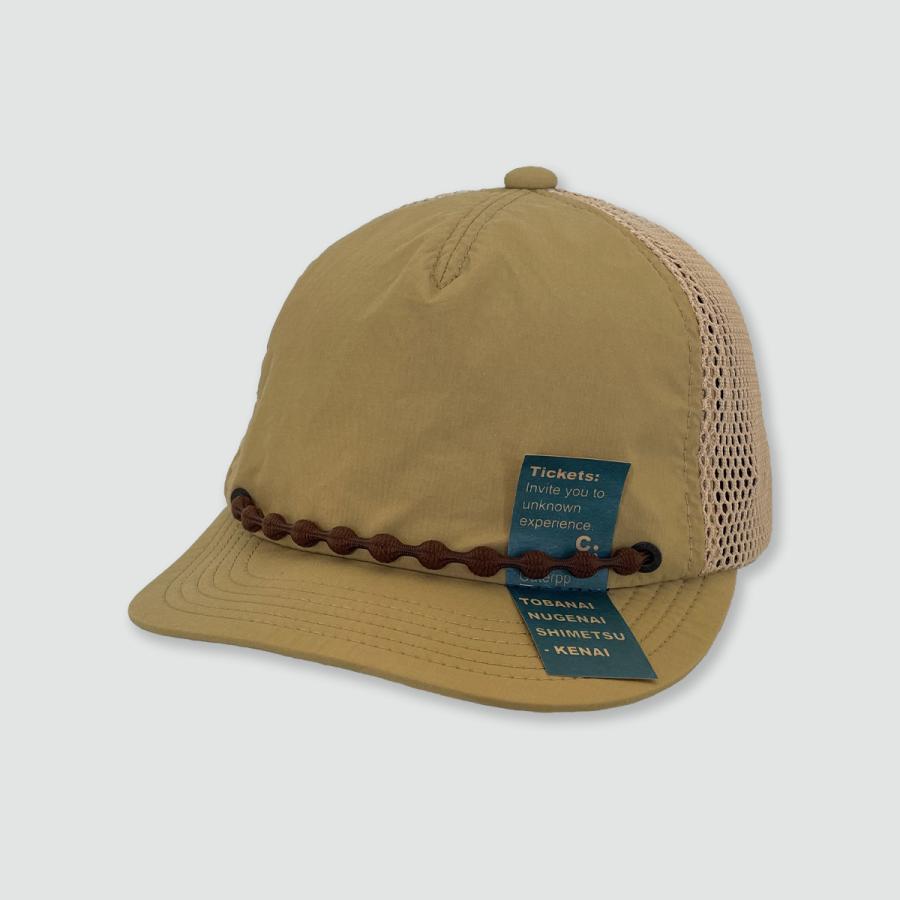 飛ばない帽子 メッシュキャップ メンズ レディース CATERPP CAP 通気性