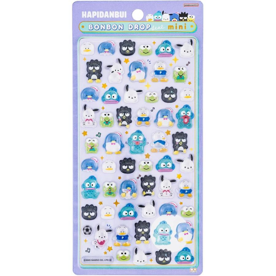 サンリオ　BONBON DROP 正規品サンスター製　6枚セット サンスター文具 ボンボンドロップシール ミニ サンリオ 正規品