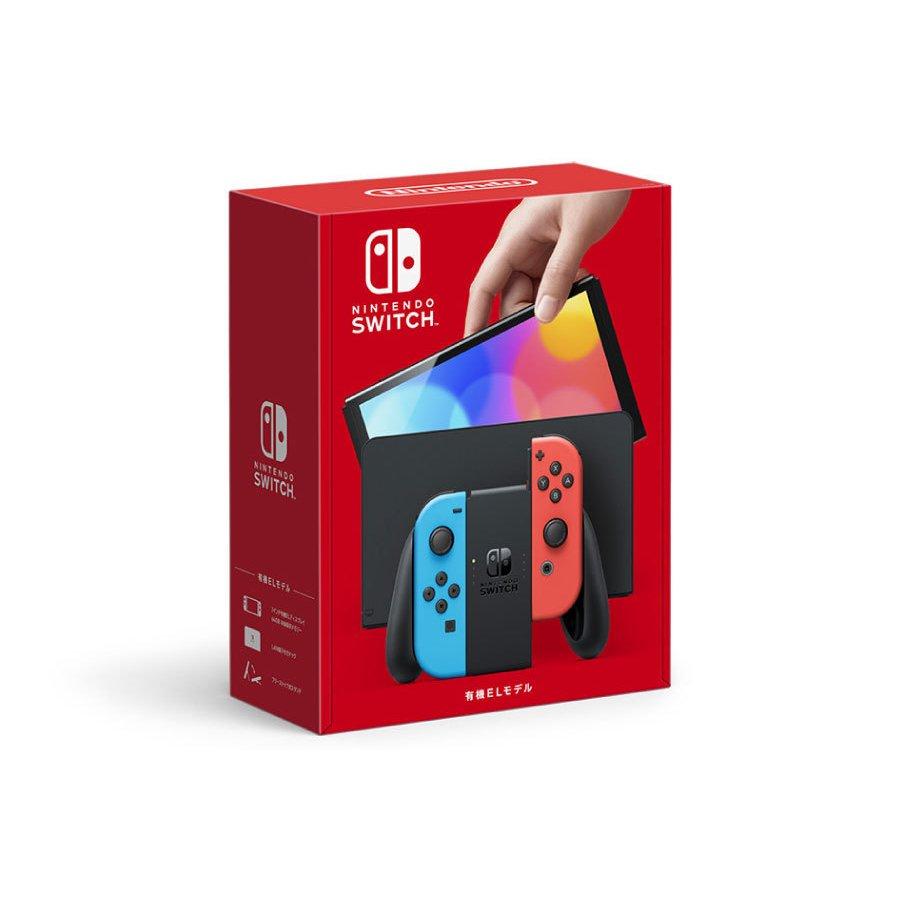 Nintendo Switch 有機ELモデル 本体 Joy-Con(L) ネオンブルー/(R 