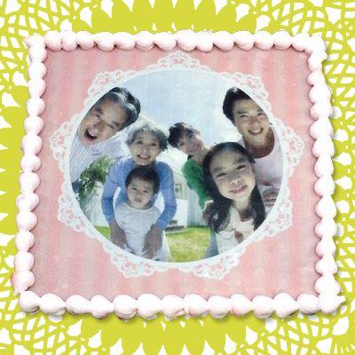 生クリームケーキ バースデーケーキ お誕生日 パーティー 記念日 サプライズ(四角)5号|ohana-koshiji|03