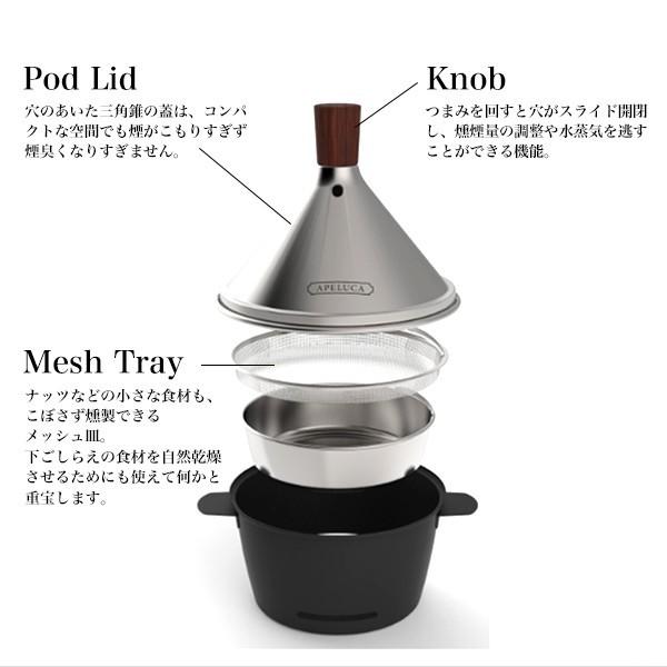 燻製器 家庭用 APELUCA アペルカ テーブルトップスモーカー 日本製