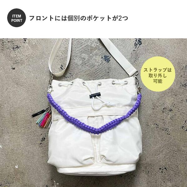 cheek（バッグ） 巾着 ネオンカラー トートバッグ ショルダーバッグ