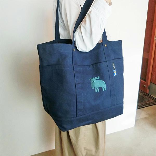 moz（モズ） トートバッグ LL 帆布 キャンバス レディース メンズ