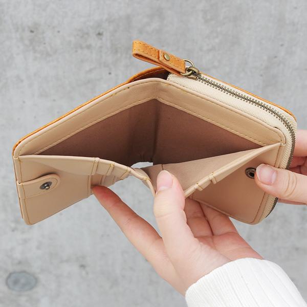 moz（モズ） VASKA by moz 財布 二つ折り レディース ブランド 使い