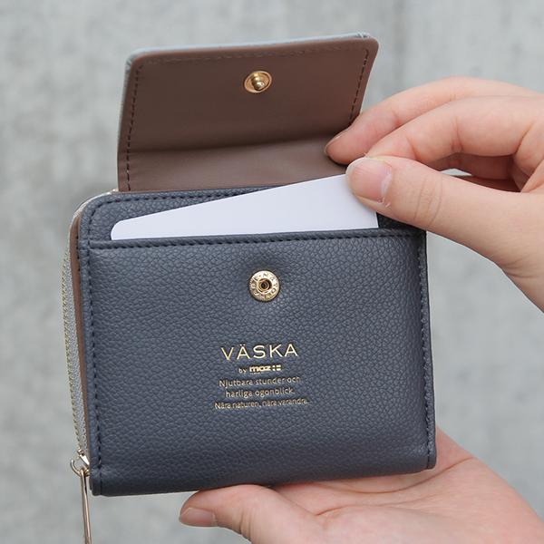moz VASKA by モズ 財布 二つ折りレディース スピナー ブランド moz VASKA by モズ 財布 二つ折りレディース スピナー ブランド