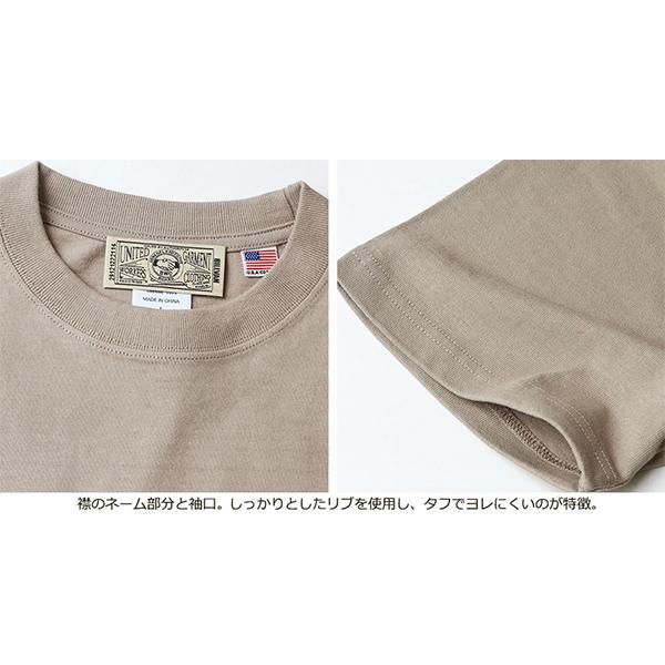 BILLVAN Tシャツ  USAコットン メンズ   ビルバン アメカジ 半袖 無地 クルーネック U ワンポイント｜ohana33｜08