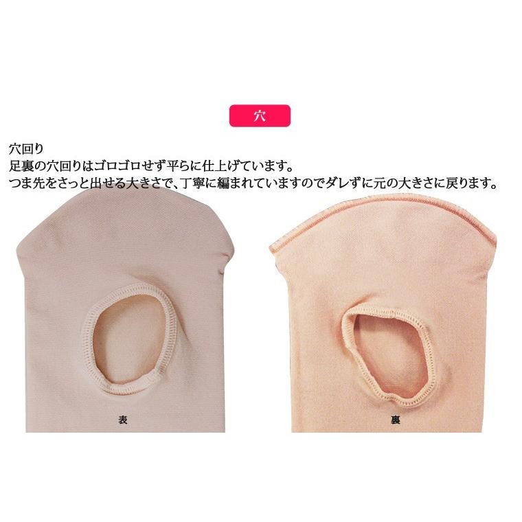 SANSHA サンシャ バレエシューズと日本製穴あきタイツのセット