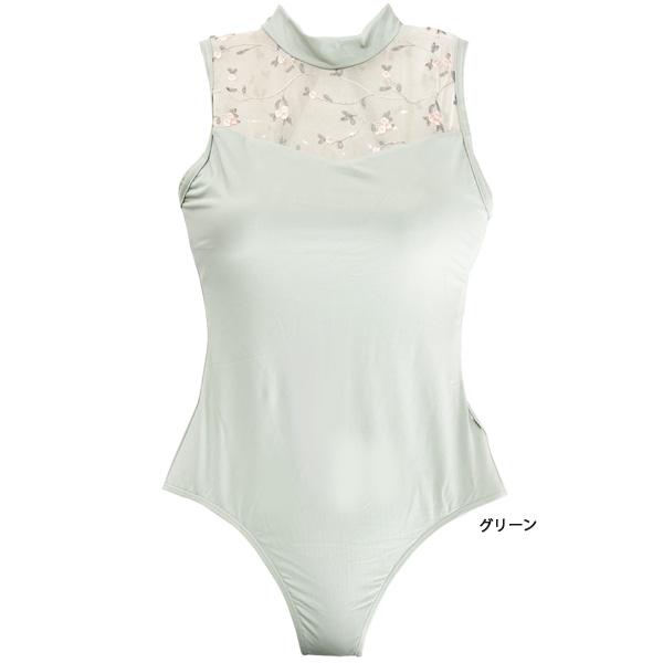 Sansha（サンシャ） バレエレオタード ジュニア用 大人用 花柄刺しゅう