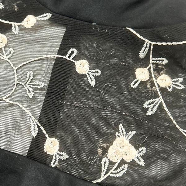 Sansha（サンシャ） バレエレオタード ジュニア用 大人用 花柄刺しゅう