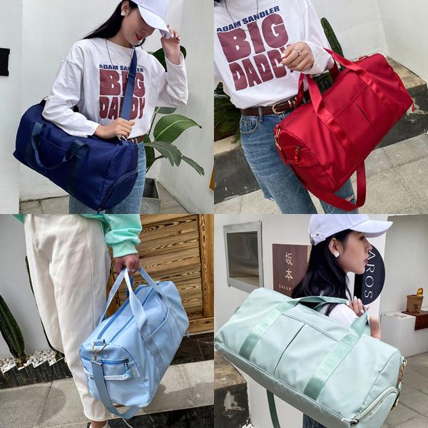 訳あり】バレエレッスンバッグ シューズ収納付 ボストンバッグ 大容量