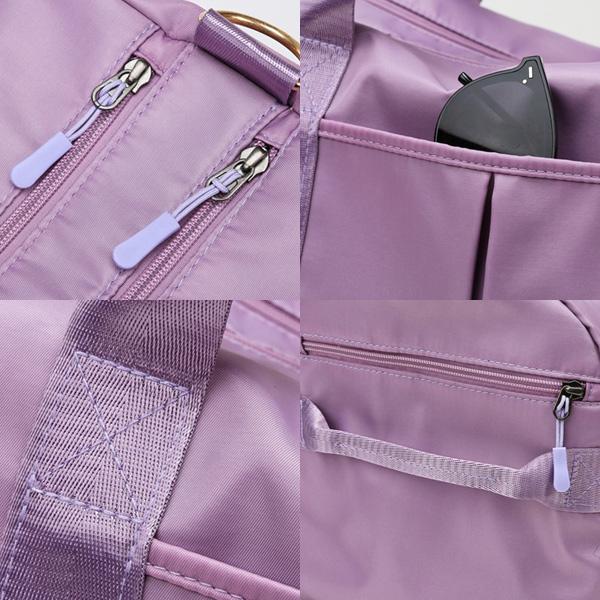 訳あり】バレエレッスンバッグ シューズ収納付 ボストンバッグ 大容量