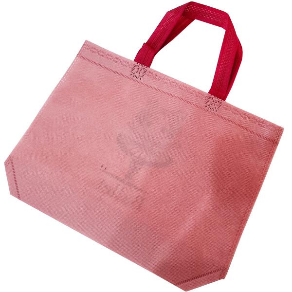 バレリーナ柄ショッピングバッグ 不織布バッグ バレエレッスンバッグ