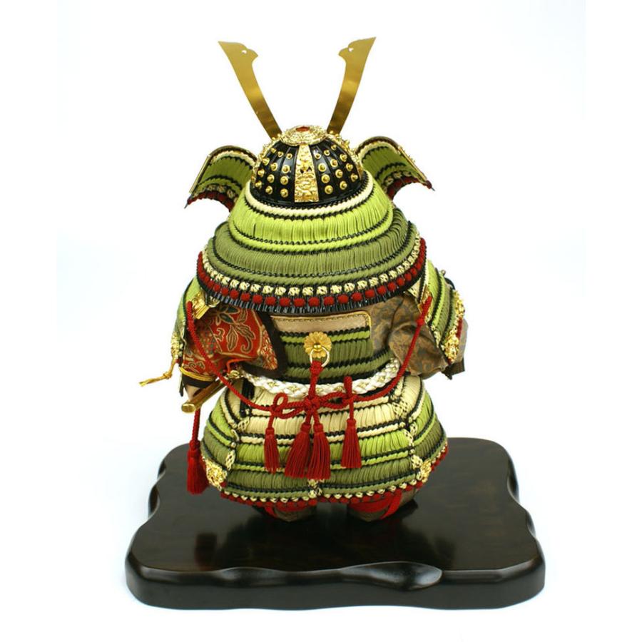 【売り切りお値下げ】 五月人形 初節句 子供大将飾り 武者人形 子供の日 端午の節句 送料無料 「健 （着 萌黄）」 おしゃれ オシャレ 【EIM2200997100】(79032円)