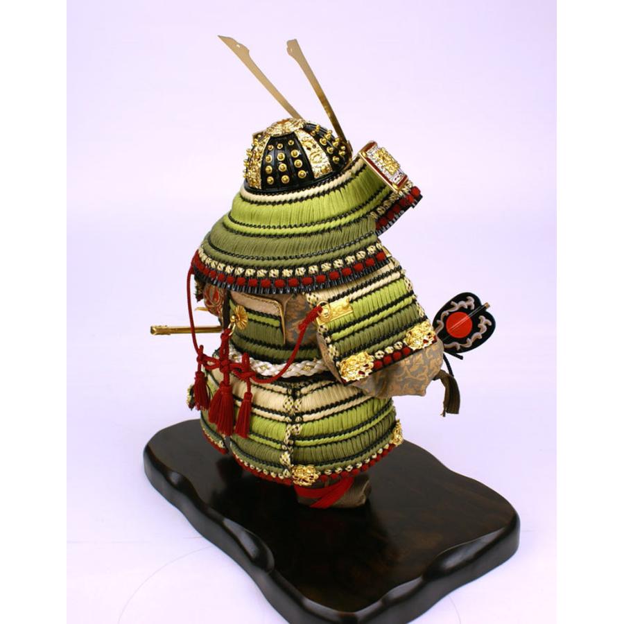 【売り切りお値下げ】 五月人形 初節句 子供大将飾り 武者人形 子供の日 端午の節句 送料無料 「健 （着 萌黄）」 おしゃれ オシャレ 【EIM2200997100】(79032円)