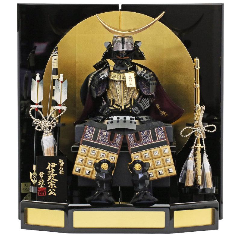 高評価続出！ 五月人形 初節句 雄山 コンパクト 鎧 鎧兜 鎧飾り 伊達政宗 子供の日 端午の節句 鎧平飾り 甲冑おしゃれ オシャレ 【ZYX2362046262】(84815円)