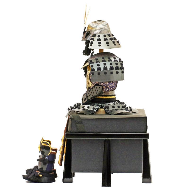 【〜6/6まで出品】 五月人形 初節句 雄山 コンパクト 鎧 鎧兜 鎧飾り 伊達政宗 子供の日 端午の節句 鎧平飾り 甲冑おしゃれ オシャレ 【2940866471】(105599円)