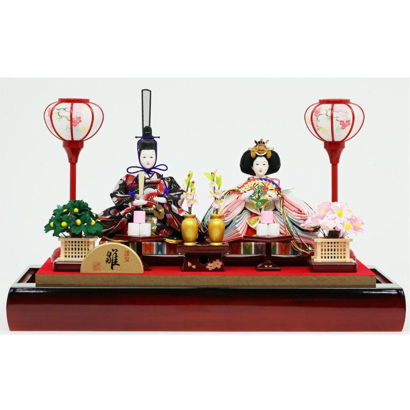 大人気 ひな人形 雛人形 2019年 名入れ木札 ケース 新作 親王飾り 十二単雛 【WS5666232145】(20346円)