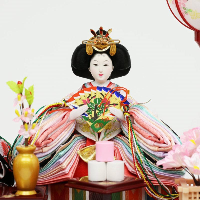 大人気 ひな人形 雛人形 2019年 名入れ木札 ケース 新作 親王飾り 十二単雛 【WS5666232145】(20346円)