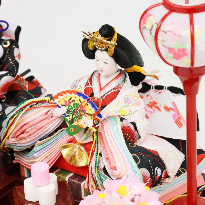 大人気 ひな人形 雛人形 2019年 名入れ木札 ケース 新作 親王飾り 十二単雛 【WS5666232145】(20346円)