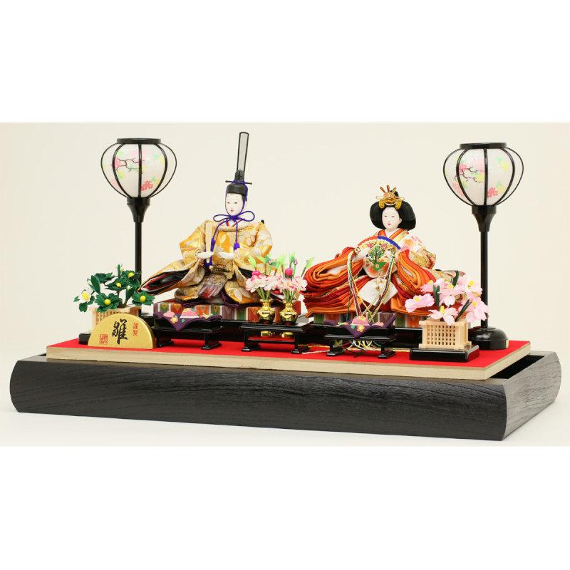 【極美品】 ひな人形 雛人形 2019年 名入れ木札 ケース 新作 親王飾り 十二単雛 【VQL7409877055】(26607円)