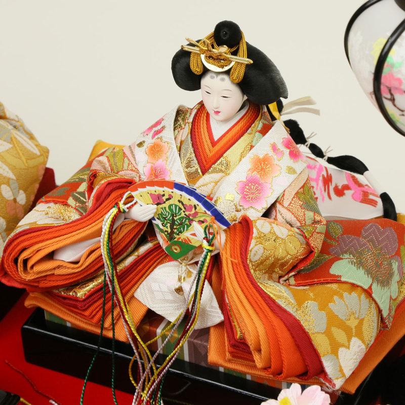 【極美品】 ひな人形 雛人形 2019年 名入れ木札 ケース 新作 親王飾り 十二単雛 【VQL7409877055】(26607円)