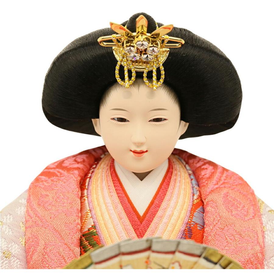 USED 雛人形 ひな人形 人形工房天祥 限定オリジナル ぷり姫シリーズ 三五親王飾り こがね華紋 初節句 お祝い 【HOV1215339791】(43640円)