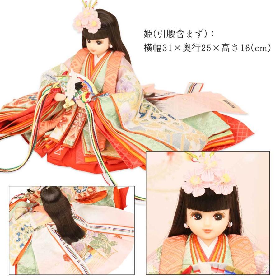 即購入可★ 雛人形 ひな人形 リカちゃん 久月 親王飾り タカラトミー りかちゃん かわいい コンパクト 三五親王 初節句 お祝い ひな祭り 桃の節句 【C3754902018】(134830円)