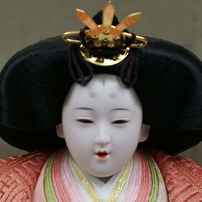 【〜6/6まで出品】 雛人形 ひな人形 親王飾り 人形工房天祥オリジナル 新古今雛 大三五親王 京都西陣帯地 唐織 桃の節句 お雛様 おひなさま 雛祭り ひな祭り 初節句 人形広場 【YWU2546468363】(91438円)