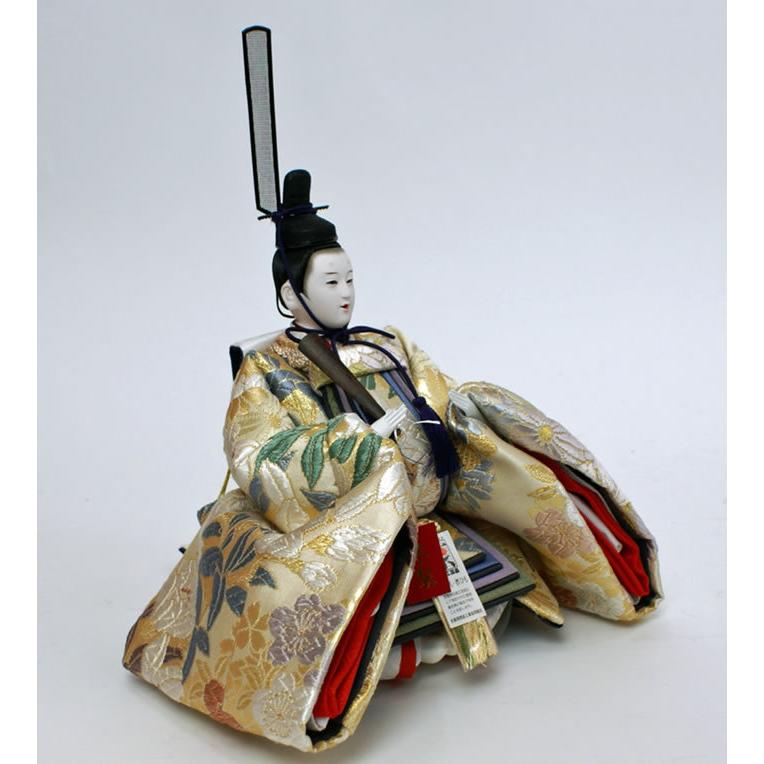 【〜6/6まで出品】 雛人形 ひな人形 親王飾り 人形工房天祥オリジナル 新古今雛 大三五親王 京都西陣帯地 唐織 桃の節句 お雛様 おひなさま 雛祭り ひな祭り 初節句 人形広場 【YWU2546468363】(91438円)