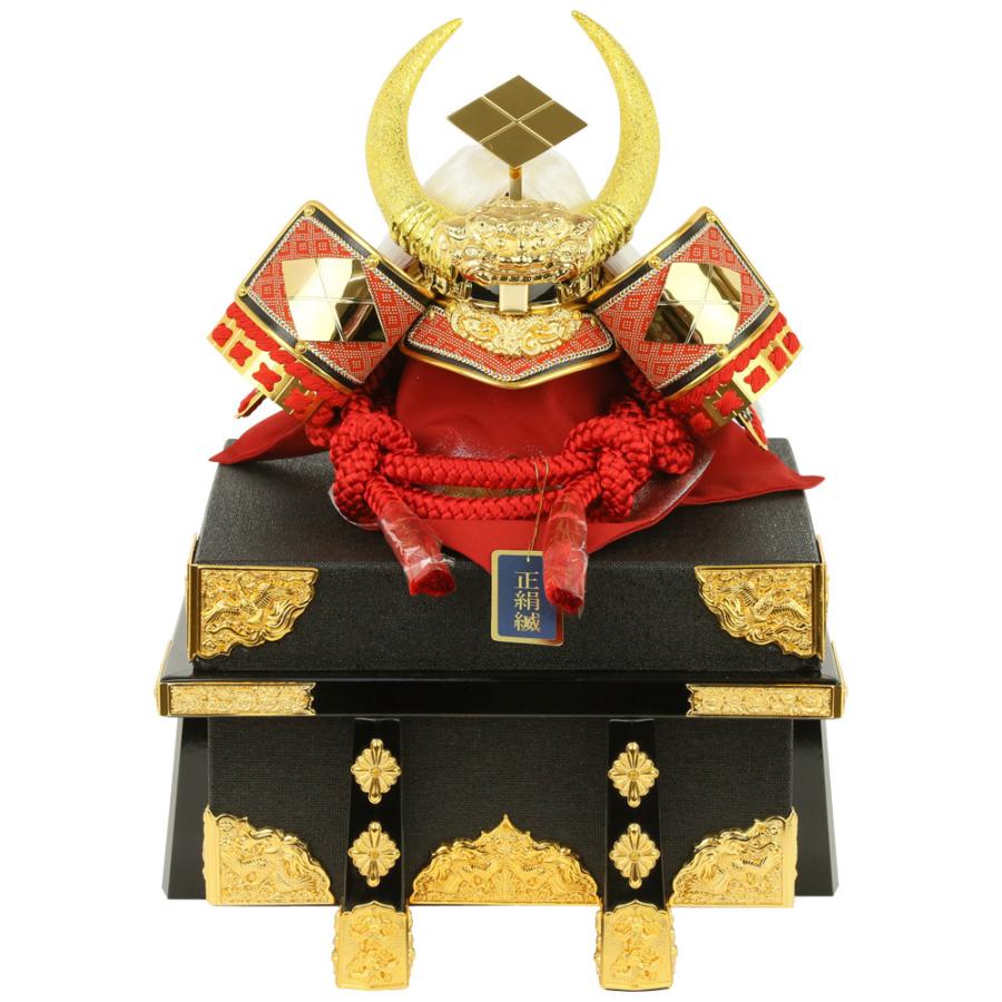 新春SALE！ 五月人形 兜飾り コンパクト 兜10号 武田信玄公之兜 10号赤印伝武田(櫃付) 赤富士屏風 初節句 お祝い 端午の節句 子供の日 【XUR1518584141】(54529円)