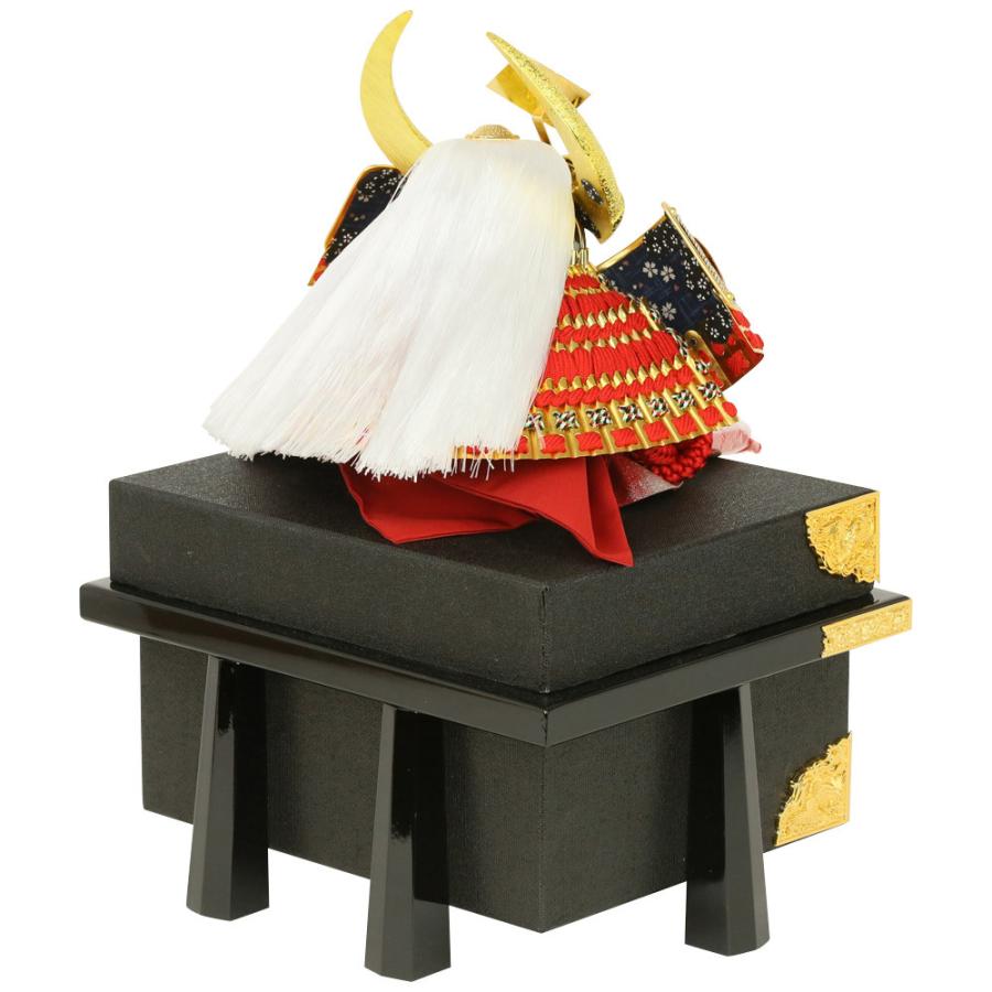 新春SALE！ 五月人形 兜飾り コンパクト 兜10号 武田信玄公之兜 10号赤印伝武田(櫃付) 赤富士屏風 初節句 お祝い 端午の節句 子供の日 【XUR1518584141】(54529円)