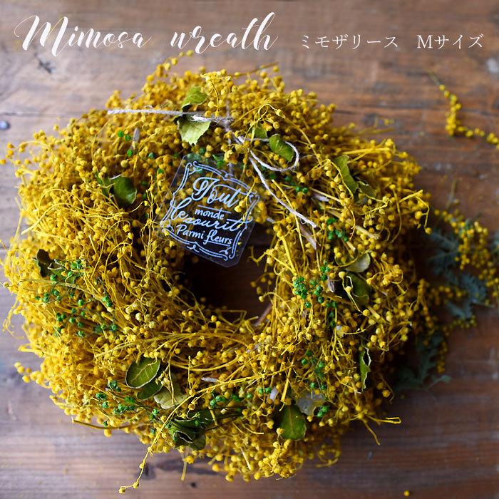 限定品 プレゼント ギフト ドライフラワー リース ミモザ 玄関 壁飾り インテリア 雑貨 好き Wantannas Go Id