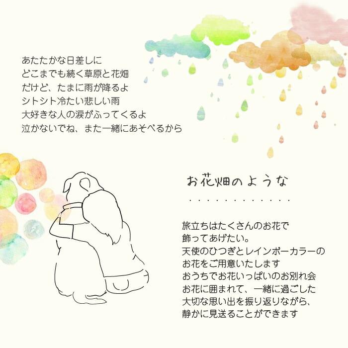 ペット棺 虹の橋セット ほほえみ 棺桶 ペットロス 即日手配 ペット棺 段ボール棺 ペット葬 ペットのお葬式 ペット火葬 お別れ花 ペット供養 納棺 虹の橋 | プリティ マーメイド | 06